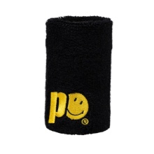 Prince x Smiley Schweissband Logo Large schwarz - 2 Stück