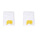 Prince x Smiley Schweissband Logo Large weiss - 2 Stück