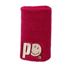 Prince x Smiley Schweissband Logo Large pink - 2 Stück