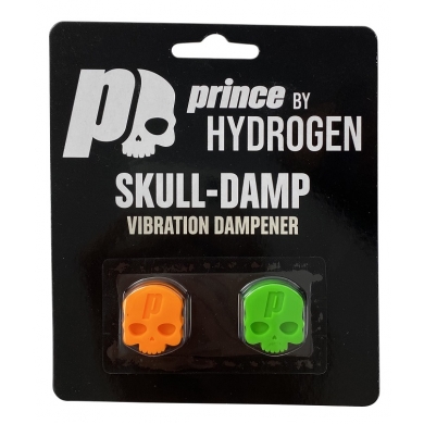 Prince by Hydrogen Schwingungsdämpfer Tattoo Skull orange/grün 2er