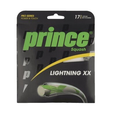 Prince Lightning XX 1.25 schwarz Squashsaite