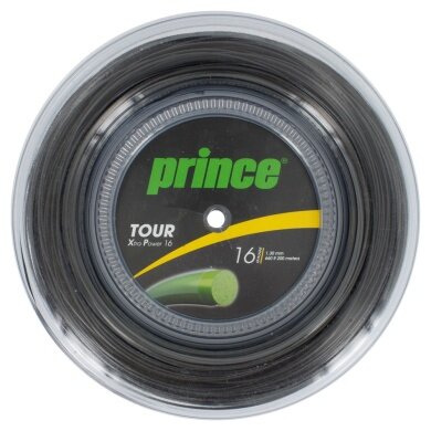 Prince Tennissaite Tour XP (Haltbarkeit+Power) schwarz 200m Rolle
