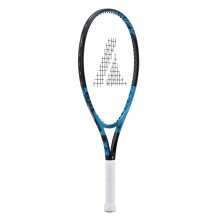Pro Kennex Kinder-Tennisschläger Ace 23in (7-10 Jahre) schwarz/blau - besaitet -