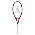 Pro Kennex Kinder-Tennisschläger Ace 25in (9-12 Jahre) schwarz/rot - besaitet -