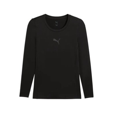 Puma Funktionsunterwäsche Langarmshirt teamLIGA26 Baselayer Tee schwarz Herren