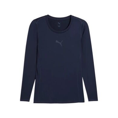 Puma Funktionsunterwäsche Langarmshirt teamLIGA26 Baselayer Tee navyblau Herren