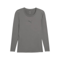 Puma Funktionsunterwäsche Langarmshirt teamLIGA26 Baselayer Tee grau Herren