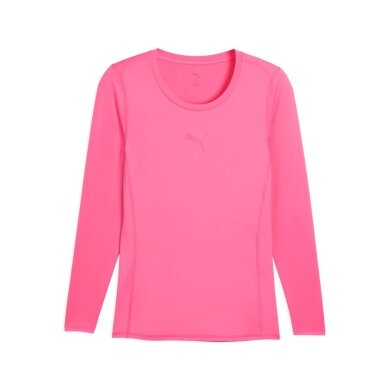 Puma Funktionsunterwäsche Langarmshirt teamLIGA26 Baselayer Tee pink Herren