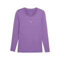 Puma Funktionsunterwäsche Langarmshirt teamLIGA26 Baselayer Tee lila Herren
