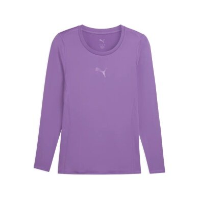 Puma Funktionsunterwäsche Langarmshirt teamLIGA26 Baselayer Tee lila Herren