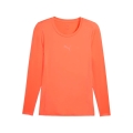 Puma Funktionsunterwäsche Langarmshirt teamLIGA26 Baselayer Tee neonorange Herren