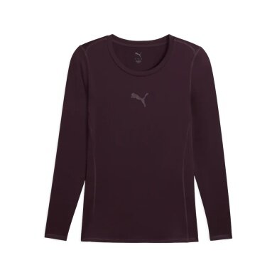 Puma Funktionsunterwäsche Langarmshirt teamLIGA26 Baselayer Tee pflaumeviolett Herren