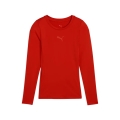 Puma Funktionsunterwäsche Langarmshirt teamLIGA26 Baselayer Tee rot Jungen
