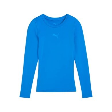 Puma Funktionsunterwäsche Langarmshirt teamLIGA26 Baselayer Tee blau Jungen
