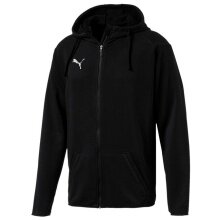 Puma Trainingsjacke Liga Casual Hoody Jacket mit Kapuze schwarz Herren