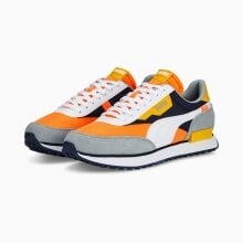 Puma Sneaker Future Rider Play On orange/weiss Herren