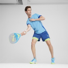 Puma Tennisschuhe Nova Court Padel/Allcourt blau/grau/lime Herren