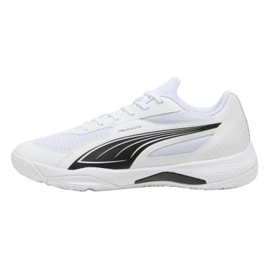 Puma Hallen-Indoorschuhe Solarflash III weiss/schwarz Herren