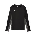 Puma Sport-Langarmshirt teamLIGA26 Training Sweat (100% rec. Polyester, atmungsaktiv) schwarz Herren