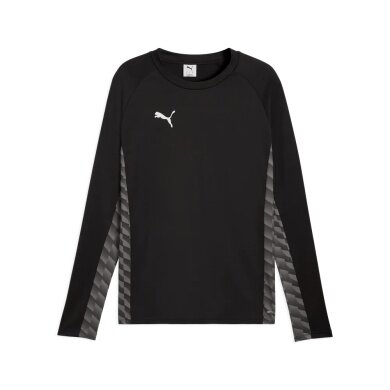 Puma Sport-Langarmshirt teamLIGA26 Training Sweat (100% rec. Polyester, atmungsaktiv) schwarz Herren