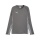 Puma Sport-Langarmshirt teamLIGA26 Training Sweat (100% rec. Polyester, atmungsaktiv) grau Herren