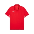 Puma Sport-Polo teamLIGA26 Sideline (hoher Tragekomfort, atmungsaktiv) rot Herren