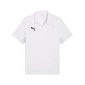 Puma Sport-Polo teamLIGA26 Sideline (hoher Tragekomfort, atmungsaktiv) weiss Herren