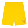 Puma Sporthose teamGOAL Shorts (100% rec. Polyester) kurz gelb Herren