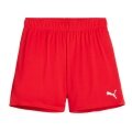 Puma Sporthose teamGOAL Shorts (100% rec. Polyester) kurz rot Damen