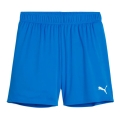 Puma Sporthose teamGOAL Shorts (100% rec. Polyester) kurz blau Damen