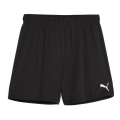 Puma Sporthose teamGOAL Shorts (100% rec. Polyester) kurz schwarz Damen
