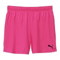 Puma Sporthose teamGOAL Shorts (100% rec. Polyester) kurz neonpink Damen