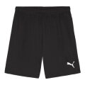 Puma Sporthose teamGOAL Shorts (100% rec. Polyester) kurz schwarz Herren