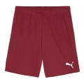 Puma Sporthose teamGOAL Shorts (100% rec. Polyester) kurz bordeauxrot Herren