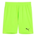 Puma Sporthose teamGOAL Shorts (100% rec. Polyester) kurz neongrün Herren