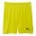 Puma Sporthose teamGOAL Shorts (100% rec. Polyester) kurz neongelb Herren