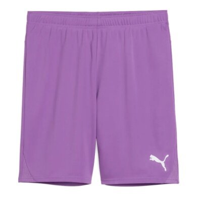 Puma Sporthose teamGOAL Shorts (100% rec. Polyester) kurz hellviolett Herren
