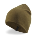Puma Strickmütze (Beanie) Classic Cuffless mit Schriftzug - olivegrün - 1 Stück