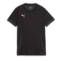 Puma Trainings-Shirt teamGOAL Matchday Jersey (100% rec. Polyester) kurzarm schwarz Damen