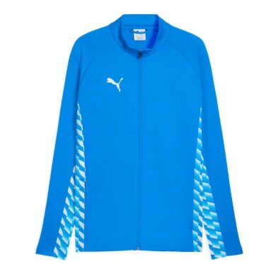 Puma Trainingsjacke teamLIGA26 Training Jacket (Full-Zip, 100% rec. Polyester, atmungsaktiv) blau Herren