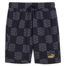 Puma Freizeit-Sporthose United AOP Shorts 10" TR (Baumwolle) kurz navyblau Herren