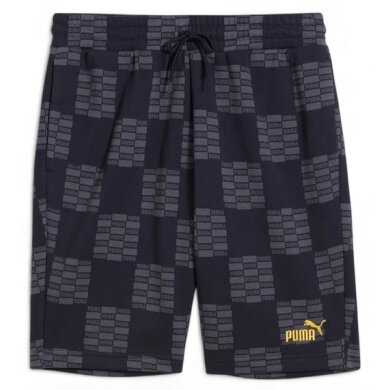Puma Freizeit-Sporthose United AOP Shorts 10" TR (Baumwolle) kurz navyblau Herren
