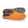 Purosteps Hausschuhe Fieltro Eco Signet (Wollfilz) orange/grau