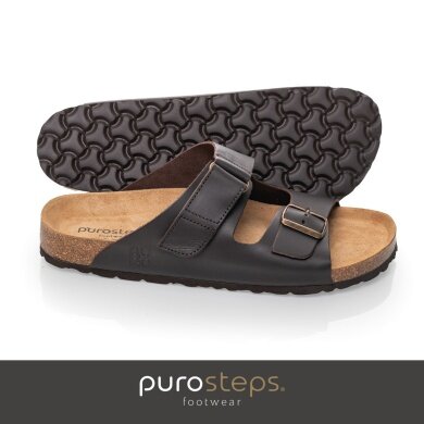 Purosteps Sandale Vigo Eco (Leder) mokka/braun Herren