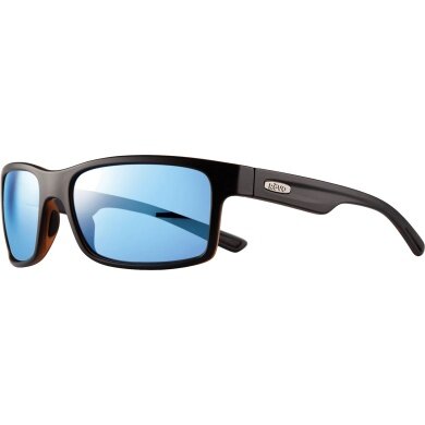 REVO Sonnenbrille Crawler Polarisiert Photochromic (Glasfarbe: Blue Water Photo) schwarz matt - 1 Brille