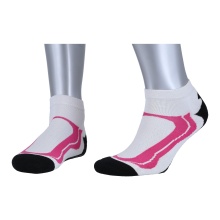Rohner Basic Tagessocken Sneaker Sport weiss/pink - 3 Paar