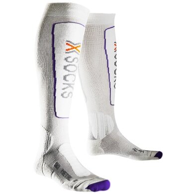 X-Socks Skisocke Metal weiss Damen - 1 Paar