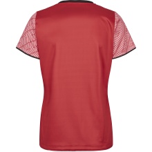 RSL Sport-Shirt Raptor (100% Polyester, bequeme Passform) rot Damen