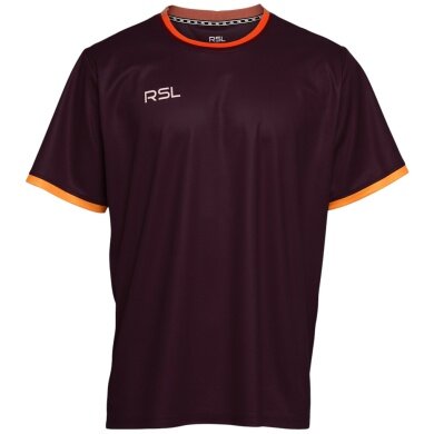 RSL Sport-Tshirt Draco (100% Polyester, schnelltrocknend) winerot Herren