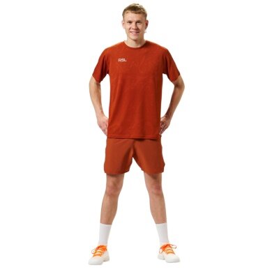RSL Sport-Tshirt Luton (100% Polyester, bequeme Passform) rot Herren